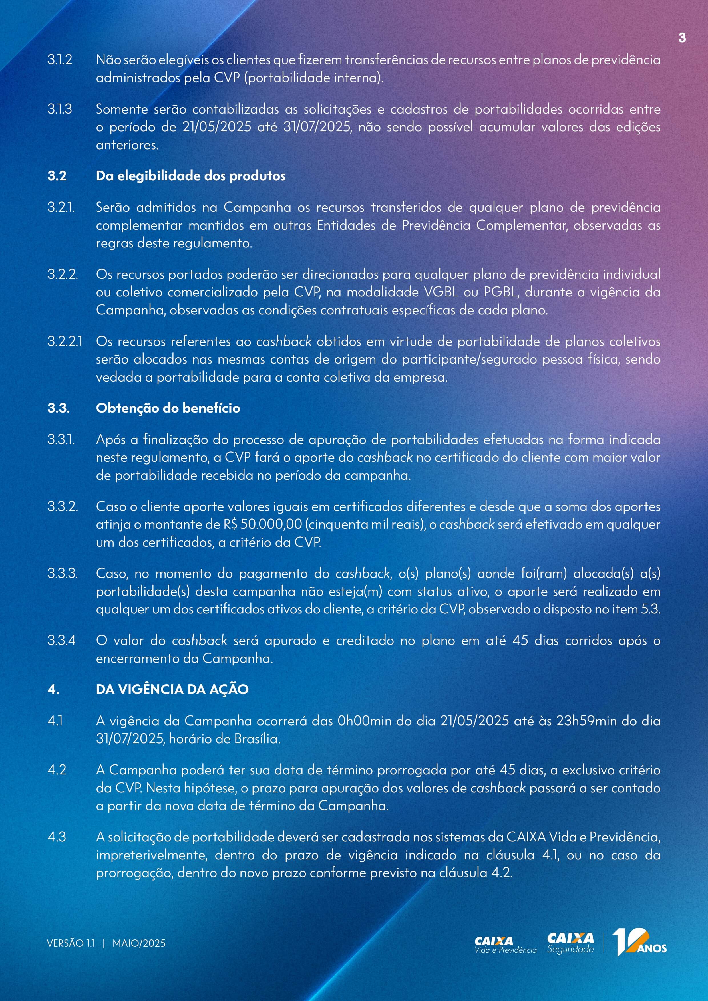 Regulamento Cashback - 03